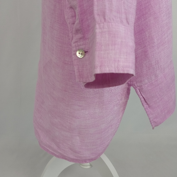 J. Jill Love Linen Light Purple Pullover Top - Picture 5 of 9